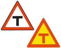 k53 practice question warning sign illustration